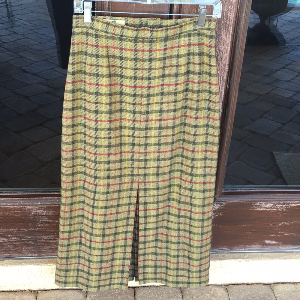 Long wool skirt from Ireland